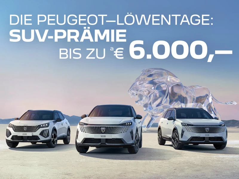 Bis zu ª€ 6.000,— [[sparen mit]] [[Ihrem neuen SUV!]]