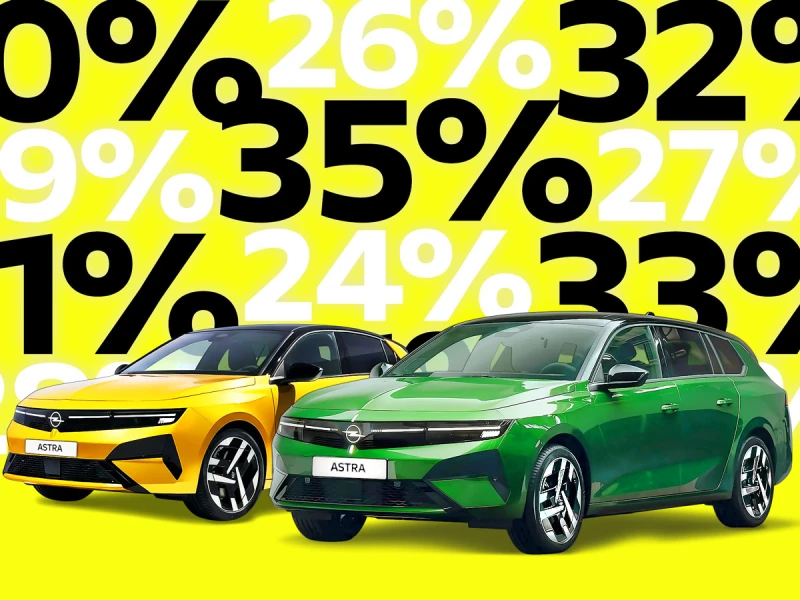 [[Nur jetzt:]] Traumrabatte [[bis zu 35%ª]] [[für Astra-Neuwagen]]