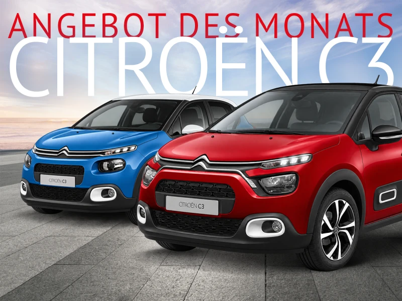 Unsere [[Citroen C3-Modelle]] [[im Monat]] [[schon ab € 120,-]]