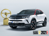 Goldenes Lenkrad für den neuen Opel Mokka-e
