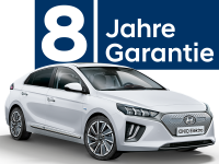 Hyundai IONIQ Elektro: jetzt 8 Jahre Garantie