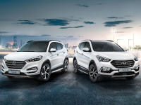 Neu: Tucson- und Santa Fe-Sondermodelle &quot;25 Jahre Hyundai Deutschland&quot;