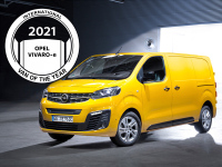 Opel Vivaro-e ist "Van of the Year"
