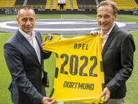 Opel und Borussia Dortmund bleiben langfristig Partner