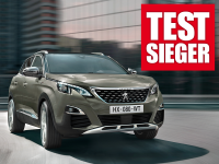 Peugeot 3008 HYBRID4: Vergleichstest-Sieger