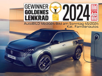 Peugeot E-5008: bestes Familienfahrzeug