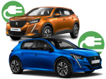 Peugeot e-208 und e-2008: Spitze in Europa