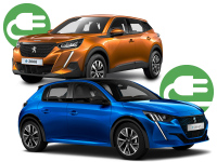 Peugeot e-208 und e-2008: Spitze in Europa