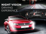 Peugeots Fahrassistenzsystem „Night Vision“ begeistert