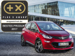 Plus X Award: Opel Ampera-e ist &quot;Bestes Produkt des Jahres 2017&quot;