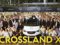Produktionsstart in Saragossa: Der erste Opel Crossland X ist da!
