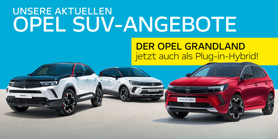 Unser aktuellen Opel SUV-Angebote